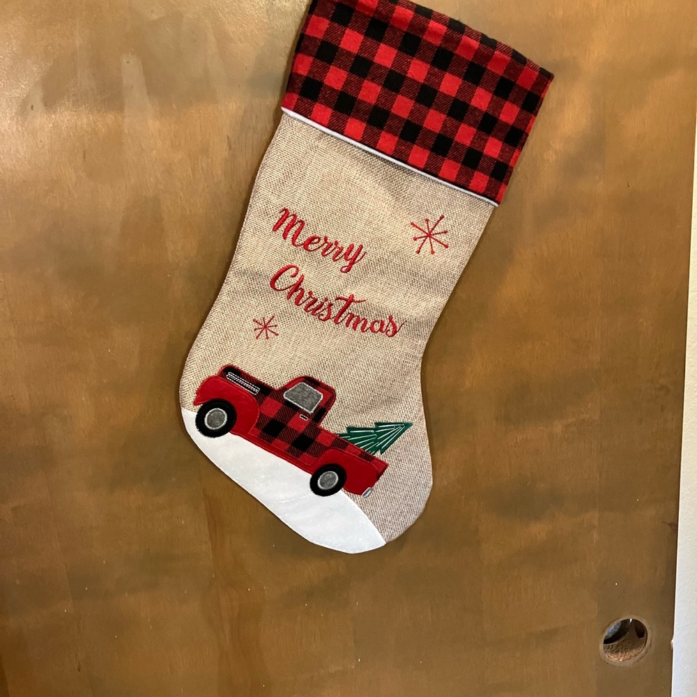 NEW CHRISTMAS STOCKING 20” lONG..